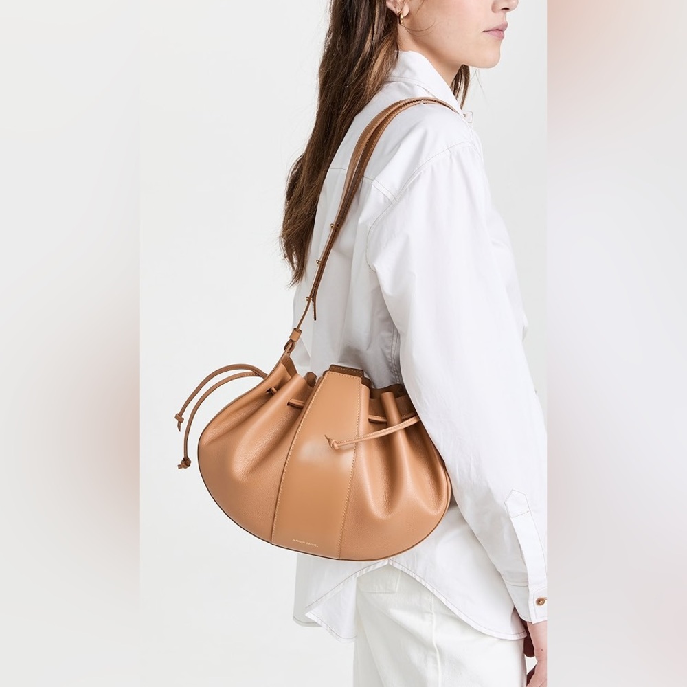 Mansur Gavriel Lilium bag in brown